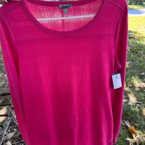Talbots Fuchsia Knit Top‎